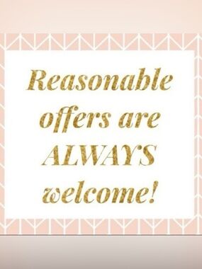 Make an offer you never know!